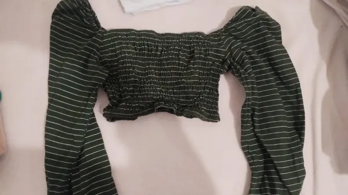 CROPPED manga longa