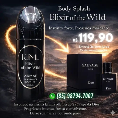 Body Splash Elixir Of The Wild