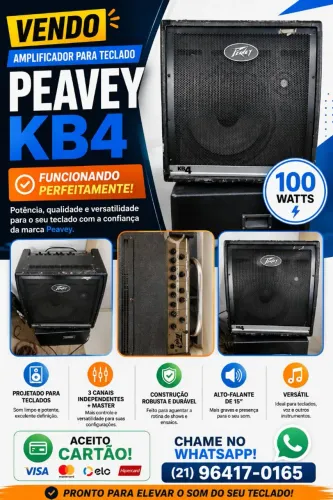 Amp para teclado Peavey