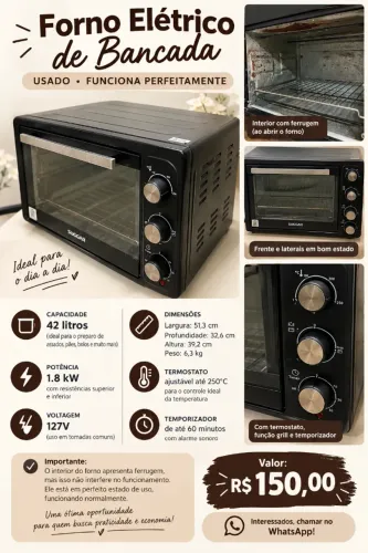 Forno elétrico Suggar 