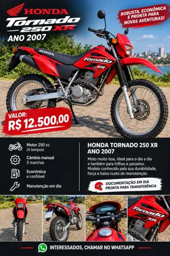 Honda XR 250 Tornado 2007
