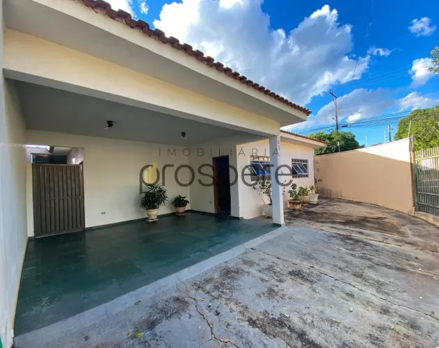 Casa para Venda em Presidente Prudente, Parque São Matheus, 3 dormitórios, 1 suíte, 2 banh