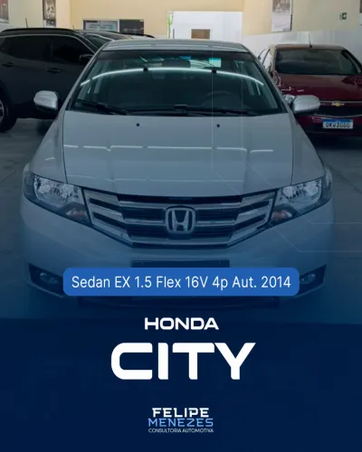 Honda City Sedan EX 1.5 Flex 16V 4P Aut. 2014