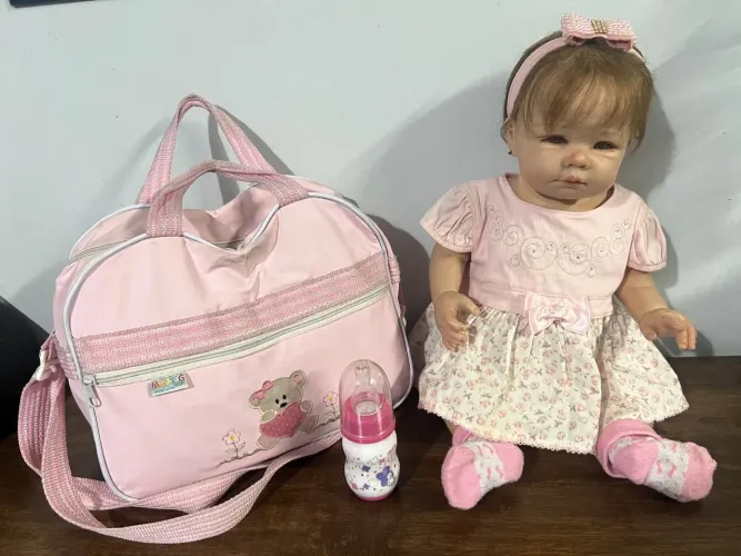 Bebê Reborn kit completo