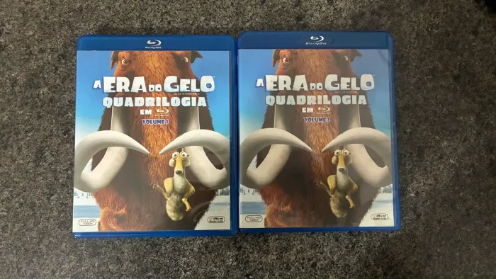 Blu Ray Quadrilogia A Era do Gelo