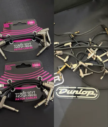Cabo conector Ernie Ball Flat Ribbon Diversos Tamanhos