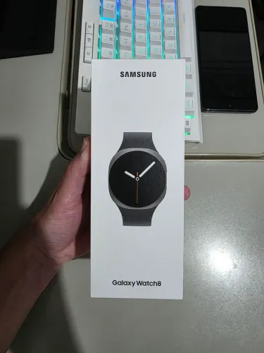 Samsung Galaxy Watch 8 NOVO E LACRADO