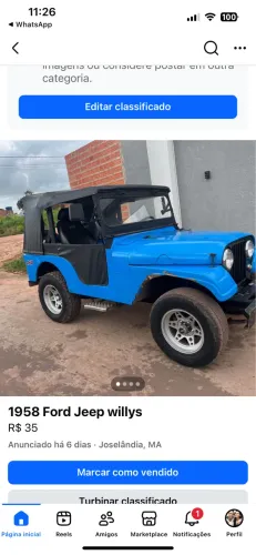 Ford Willys Rural 4X4 1968