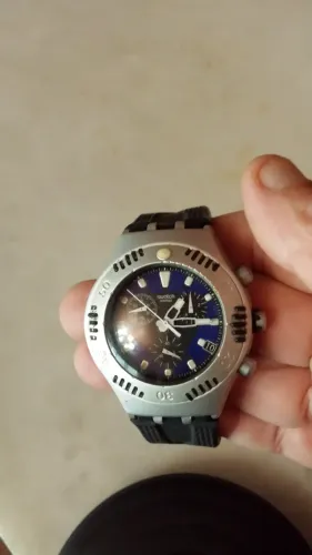 Relógio Swatch Irony Suísso Vintage em Alumínio 200mts