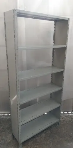 ESTANTE/PRATELEIRA DE AÇO REFORÇADA COM PES E LATERAIS 200X92X30 CM