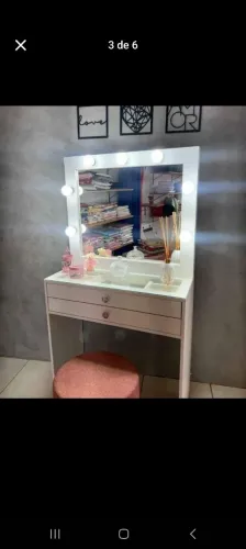 PENTEADEIRA CAMARIM COM 2 GAVETAS 100% MDF