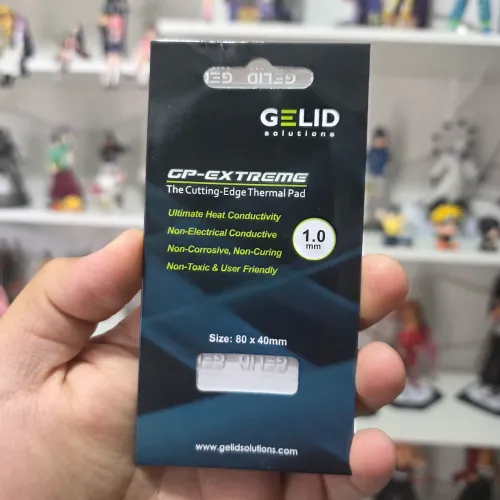 Thermal Pad para manutenção em Placa de Vídeo e Videogame, 1mm de espessura, 80x40mm Gelid