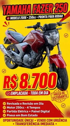 Moto fazer 250