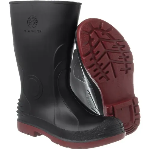 Bota pvc Bico e Palmilha de Aço N°41 (NOVO) tech master Séte Léguas 