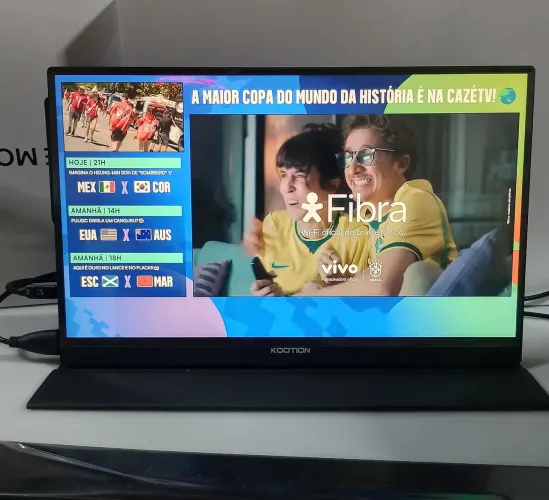 Monitor Portátil Kootion 15,6"