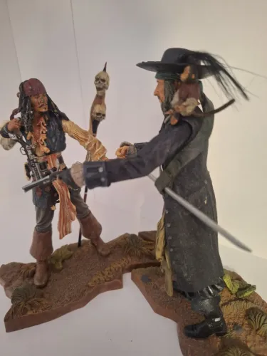 Pack Jack Sparrow e Hector Barbossa NECA