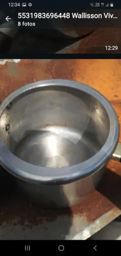 PANELA DE PRESSÃO TAMANHO MEDIO TOTALMENTE NOVA 