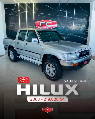 Toyota Hilux CD SR 4X4 3.0 8V 90cv Diesel 2003