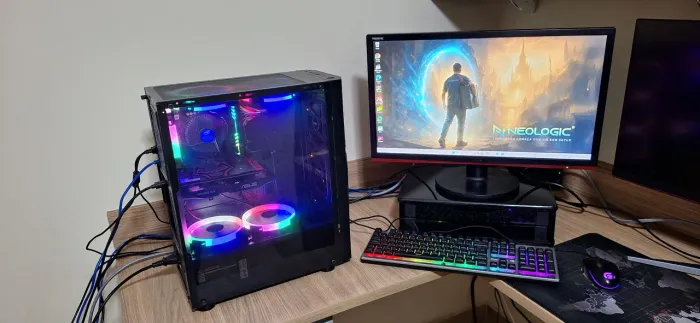 Kit Pc gamer + monitor + mouse e teclado