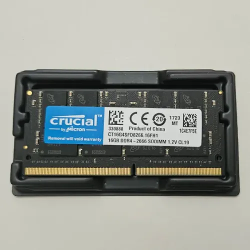 Memória RAM Crucial 16GB DDR4 (NOTEBOOK)