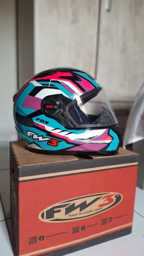 Capacete fw3 Fox Tamanho 58