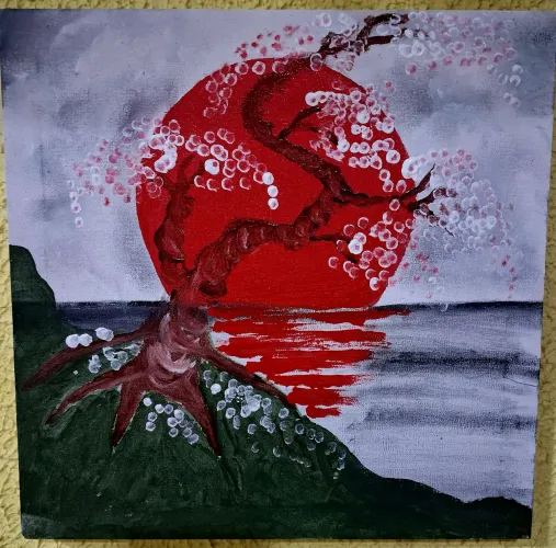 PINTURA EM TELA/ QUADRO DECORATIVO 