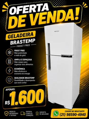 Geladeira Brastemp Frost Free Semi Nova 