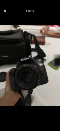 Vende-se câmera cânon t6 aceito cartão