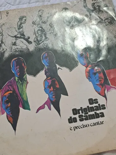 Disco de Vinil Os Originais do Samba - É preciso cantar