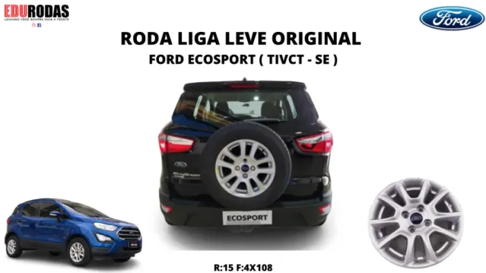 Roda Ford Ecosport Tivct Liga Leve R:15