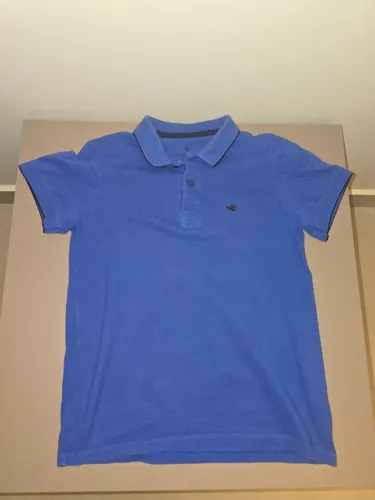 Camisa Polo Brooksfield Azul Tamanho 10