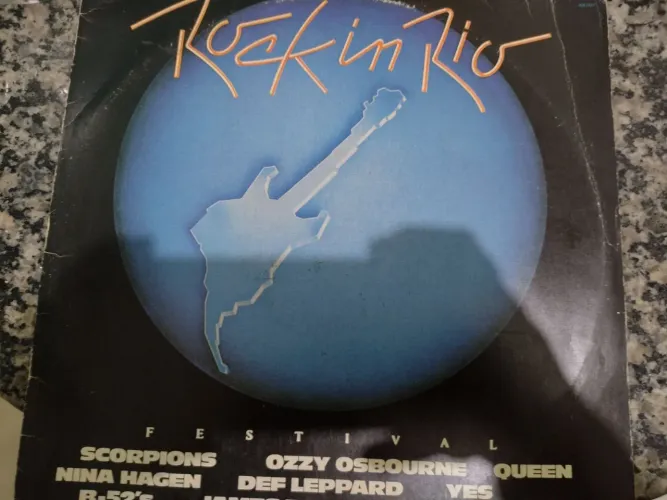 Disco de vinil - LP Rock in Rio 1985