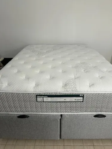 Cama e Colchão Ortobom