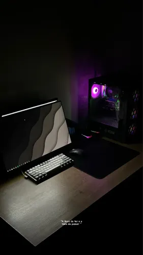 SETUP GAMER COMPLETO ? Ryzen 5 4600G | 16GB | Monitor | Tudo Impecável