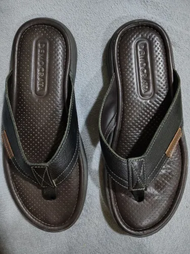 Chinelo Masculino Em Couro Garage Soul Democrata ORIGINAL 