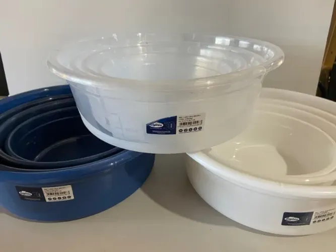 Kit 4 Bacias Plásticas Giplás - Praticidade e Versatilidade no Dia a Dia