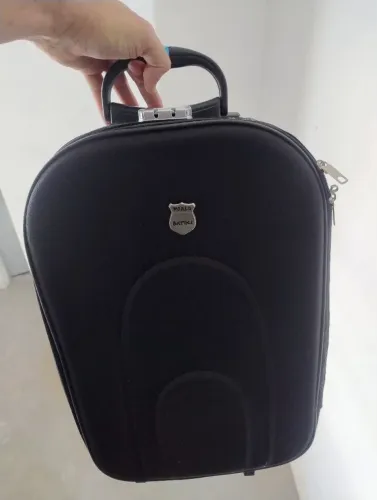 Mala de viagem com rodinhas em poliéster