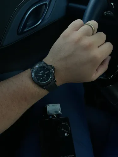 Seiko Mod Blacked Out - Estilo Diver Automático