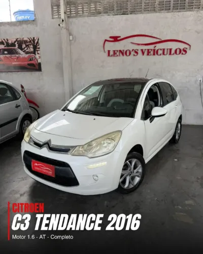 Citroen C3 Tendance 1.6 VTI Flex Start 16V Aut. 2016