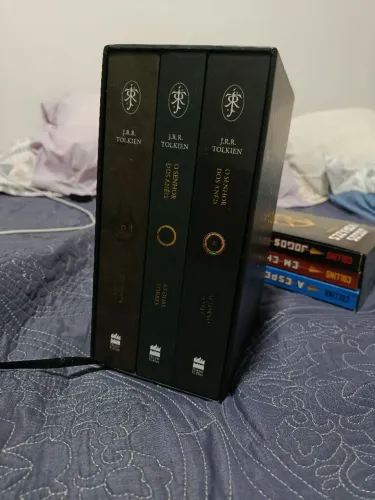 BOX SENHOR DOS ANEIS CAPA DURA (USADO)