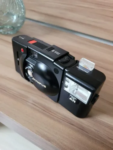 Câmera analógica Olympus