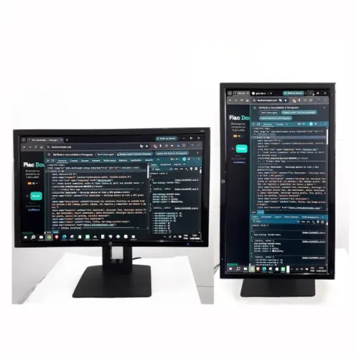 Monitor Profissional HP 24" Rotativo Full HD IPS Display Port HDMI VGA anti reflexo
