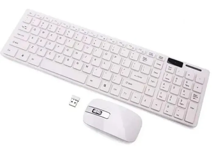 Teclado e Mouse Sem Fio Gamer H'maston 520 Bluetooth 