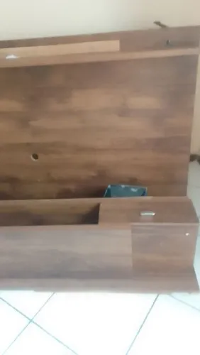 Painel tv de madeira