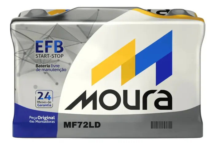 Bateria EFB e AGM Moura Pioneiro 