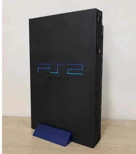 PS2 SLIM + 2 CONTROLES SEM FIO + HD 500GB