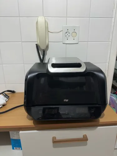 Air Fryer WAP Barbecue Smoker 12 em 1 - Churrasqueira + Defumador | Usada 2x