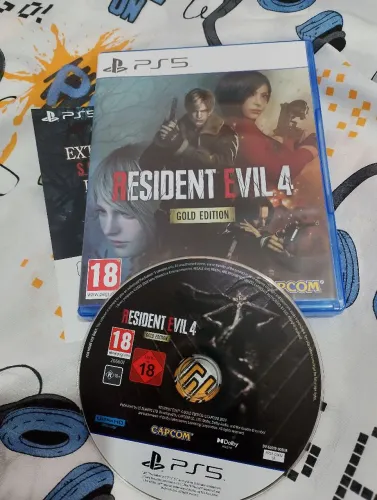 Resident Evil 4 Europeu Gold Edition dublado faço Olx pay 