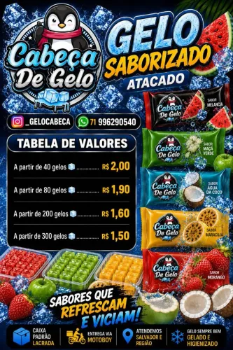 Gelo Saborizado 
