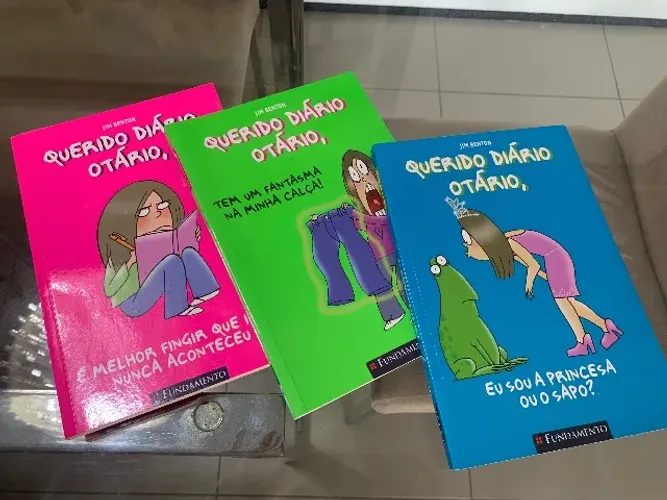 Conjunto 3 livros Querido Diário Otário